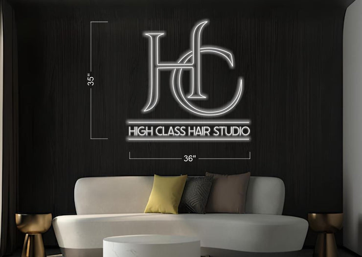 High Class Hair Studio | LED Neon Sign