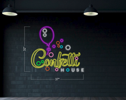 Contetti house x2 | LED Neon Sign