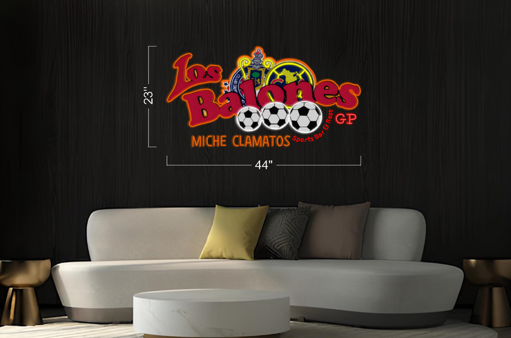 Los Balones | LED Neon Sign