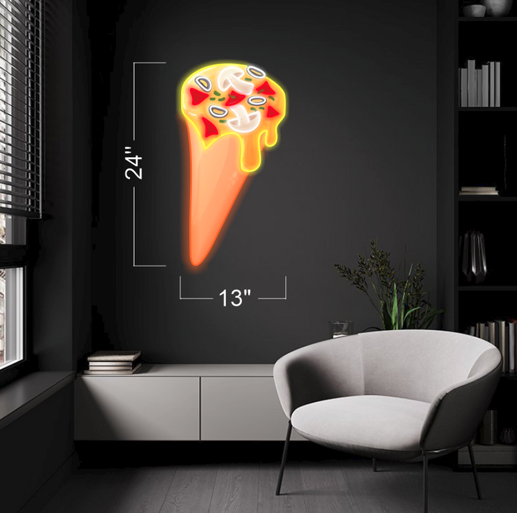 Axe throwing+ pizza cone | LED Neon Sign