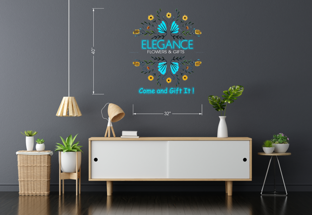 ELEGANCE FLOWERS & GIFTS | LED Neon Sign