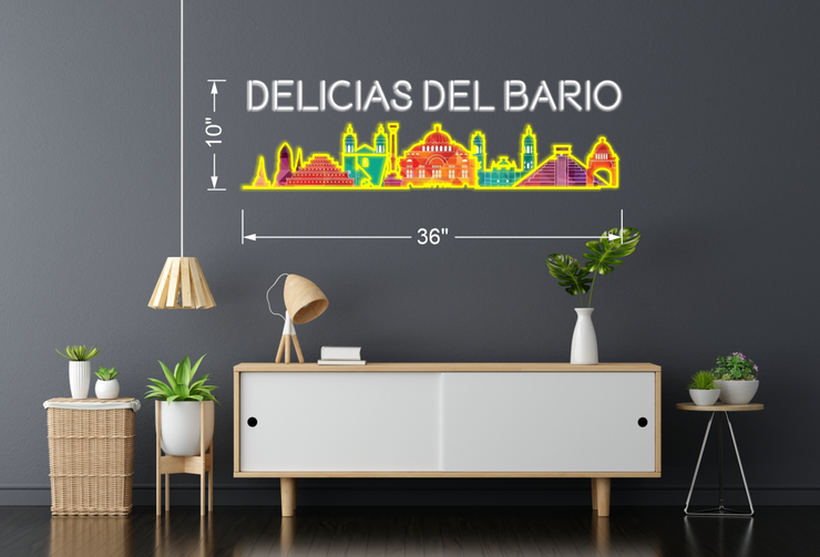 Delicias del bario| LED Neon Sign