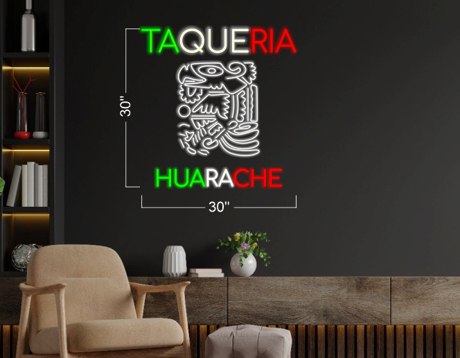Taqueria Huarache | LED Neon Sign