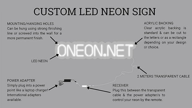 CB CUSTOM CHASSIS | LED Neon Sign