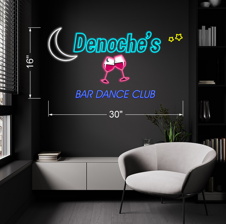 Denoche's Bar dance club| LED Neon Sign