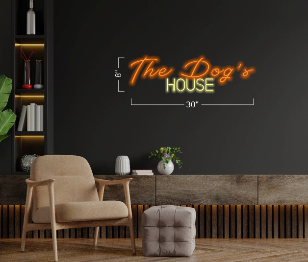 The Dog’s House | LED Neon Sign