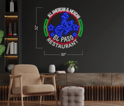 All American & Mexican Restaurant | LED Neon Sign