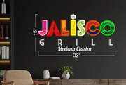 JALISCO Grill Mexican Cuisine| LED Neon Sign