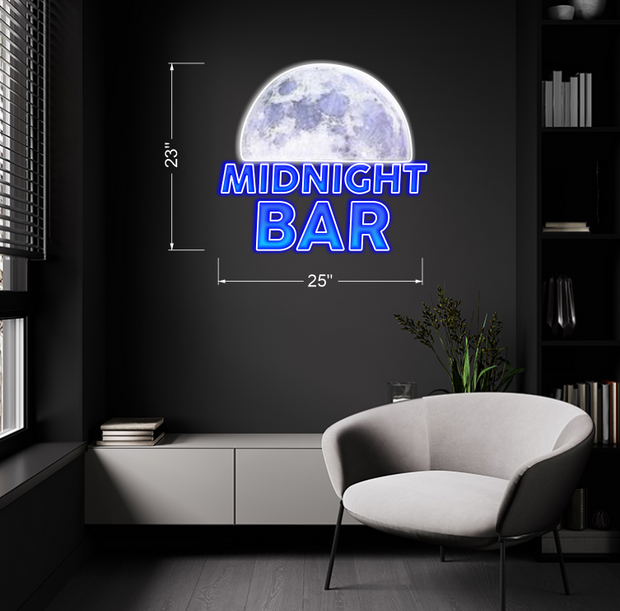 MIDNIGHT BAR | LED Neon Sign