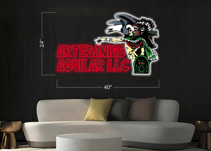 Artesanias Aguilar LLC | LED Neon Sign (2 Sets)
