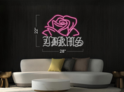 (2 sets) Flowers and Lightning bowl  | LED Neon Sign