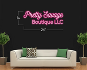 Pretty Savage Boutique Llc | LED Neon Sign (2 sets)