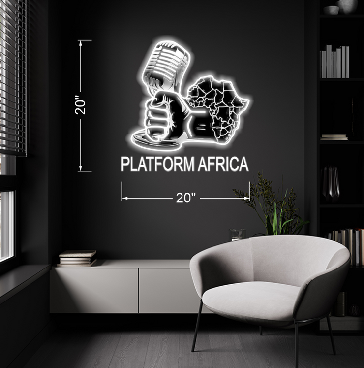 PLATFORM AFRICA | LED Neon Sign