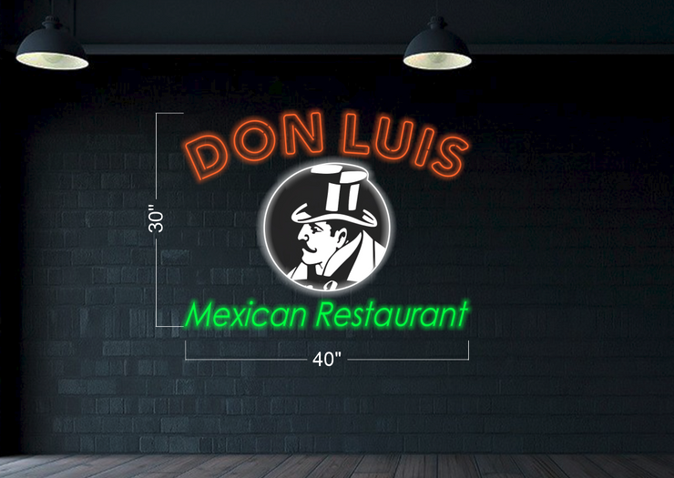 DON LUIS MEXICAN RESTAURANT | LED Neon Sign
