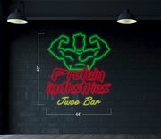 Protein Industries Juice Bar | LED Neon Sign