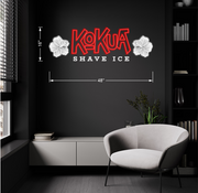 KOKUA SHAVE ICE | LED Neon Sign