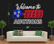 Welcome to U-BID auctions | LED Neon Sign