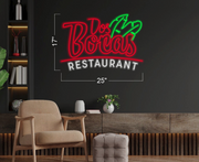 DOS BOCAS LED Neon Sign | ONE NEON SIGN