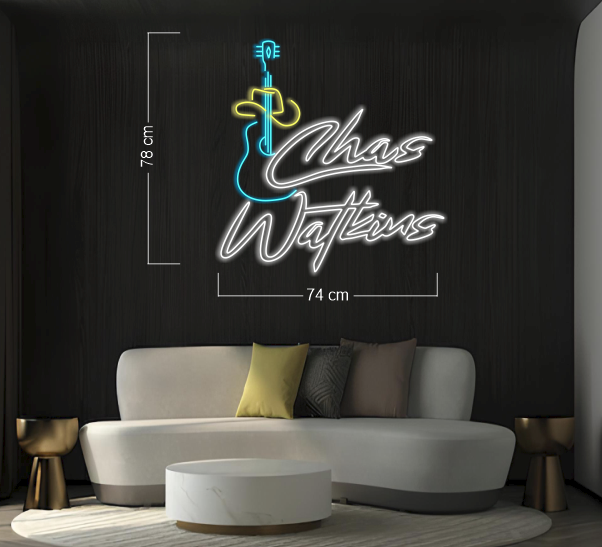 Chas Watkins & Susan Anderson Watkins | LED Neon Sign