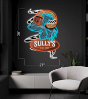SULLY RIDE SHOP LOGO_H29 | LED Neon Sign