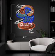 SULLY RIDE SHOP LOGO_H29 | LED Neon Sign