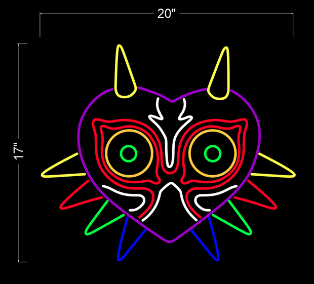 Major mask Logo_H29 | LED Neon Sign