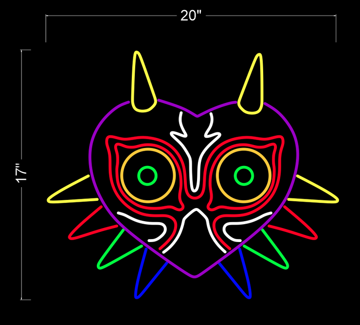 Major mask Logo_H29 | LED Neon Sign