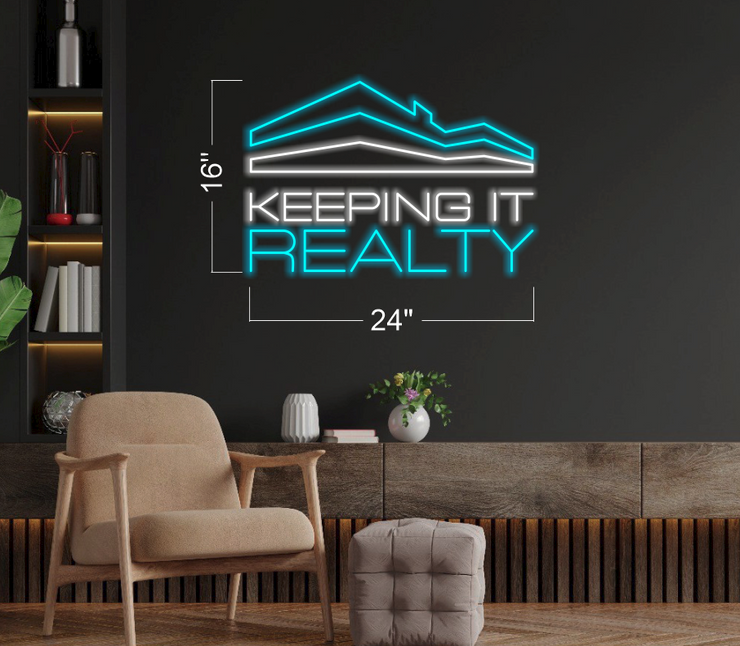SOLE VIBES ONLY & KEEPING IT REALTY | LED Neon Sign