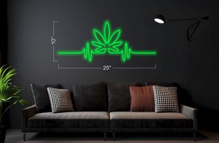 Marijuana leaf | LED Neon Sign