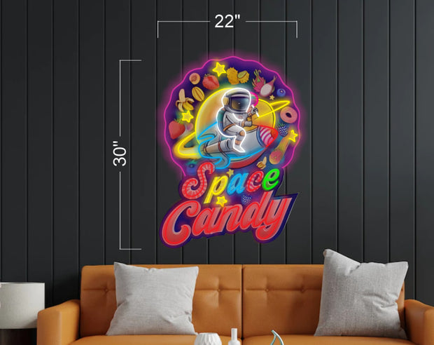 Space Candy| LED Neon Sign