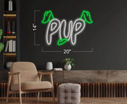 Pup+Bear+Pig | LED Neon Sign