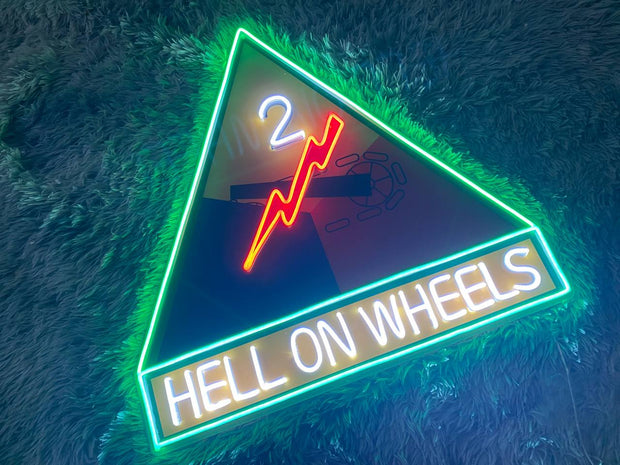 Heel On Wheels | LED Neon Sign