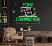 PITTILLO PERFORMANCE HORSES| LED Neon Sign