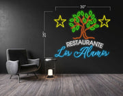 RESTAURANTE LOS ALAMOS | LED Neon Sign