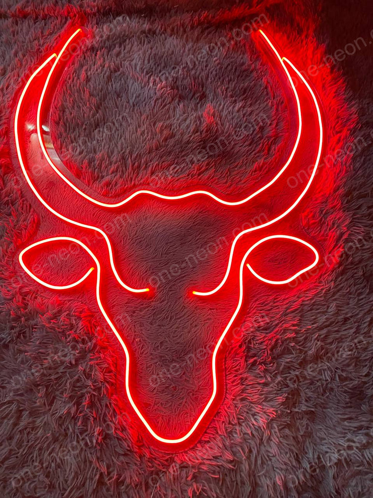 Bull Head | LED Neon Sign