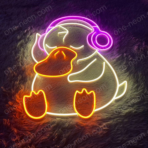 Chibi Duck | LED Neon Sign