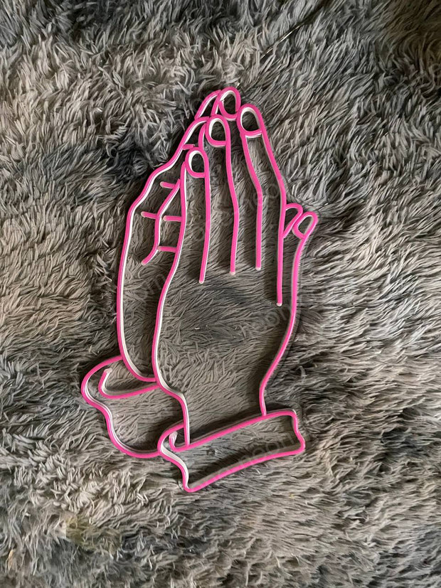 Praying Hands | LED Neon Sign