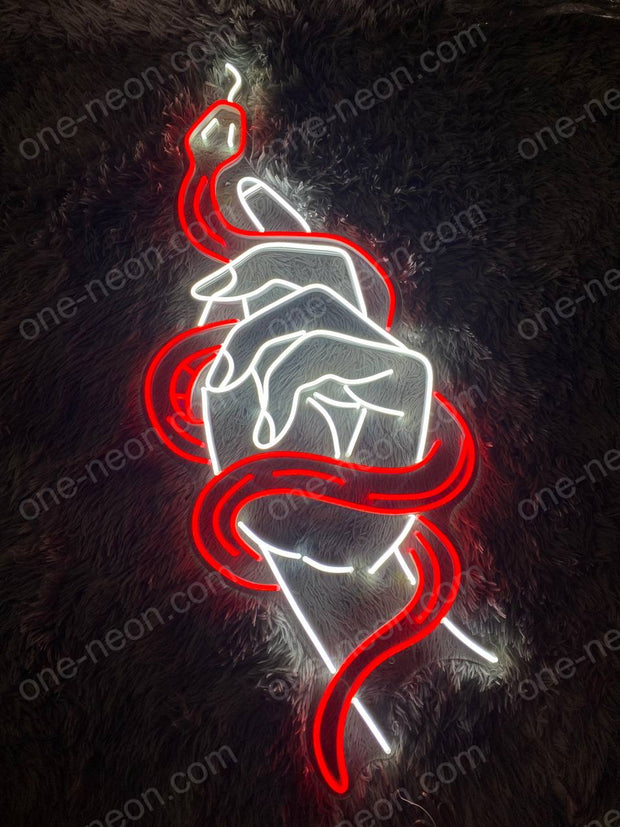 Hand Of Temptation | LED Neon Sign