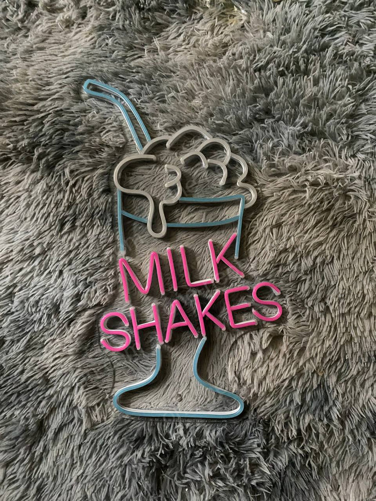 Milk Shakes | LED Neon Sign