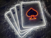 Four Aces Poker | LED Neon Sign