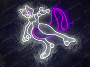 Pokemon Mewtwo | LED Neon Sign