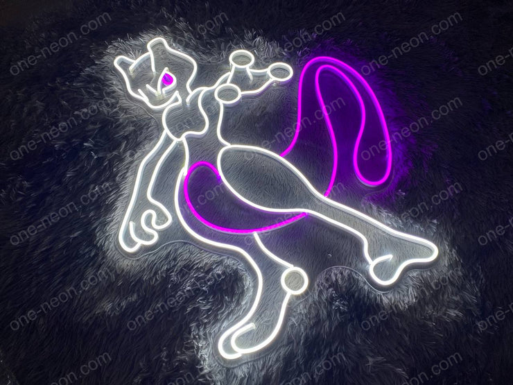 Pokemon Mewtwo | LED Neon Sign