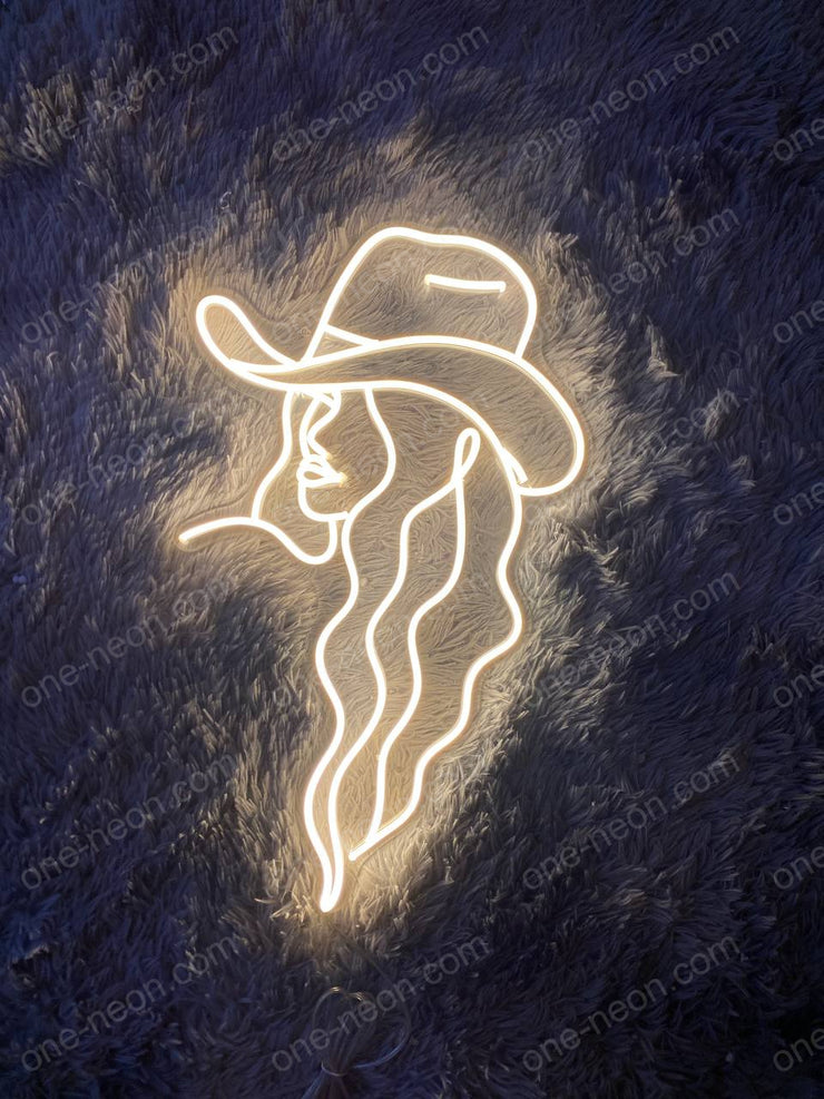 Cowgirl | LED Neon Sign