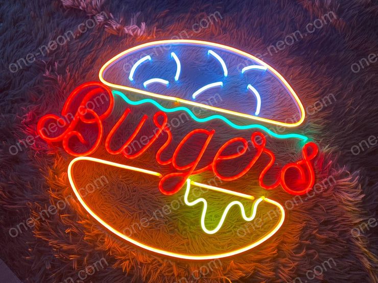 Burgers | LED Neon Sign