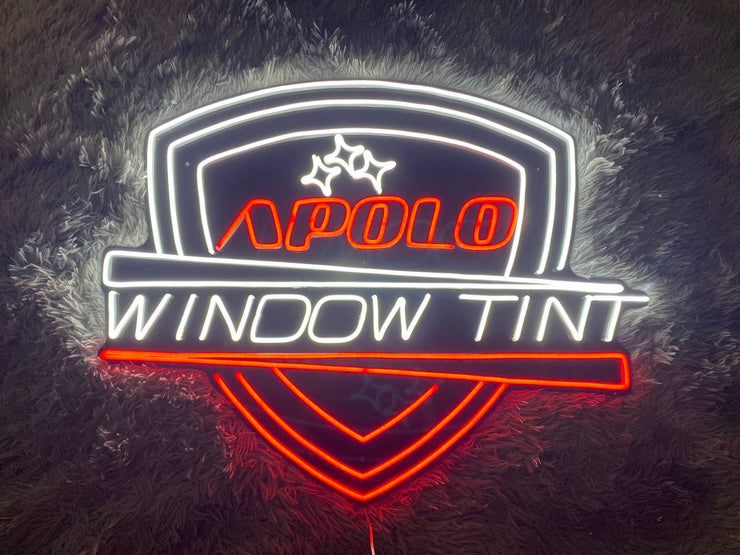 APOLO WINDOW TINT_H529ABB | LED Neon Sign
