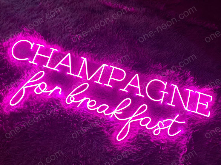 Champagne | LED Neon Sign