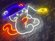Fishing Cat | LED Neon Sign