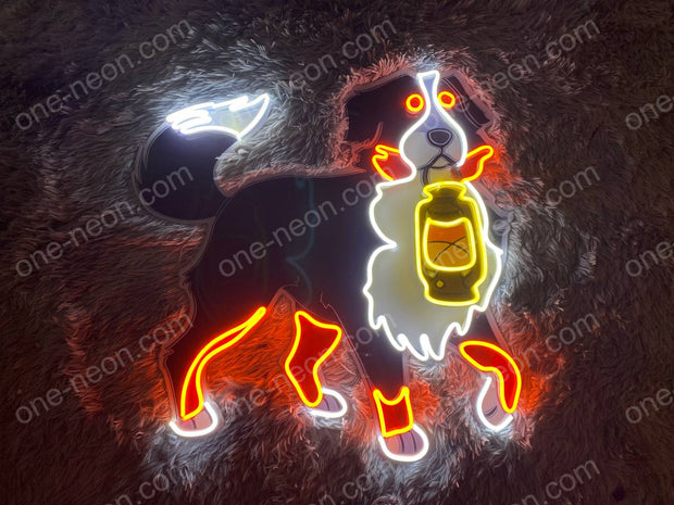 Bernese Mountain | LED Neon Sign