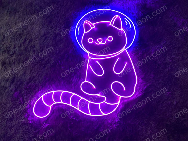 Cat Astronaut | LED Neon Sign