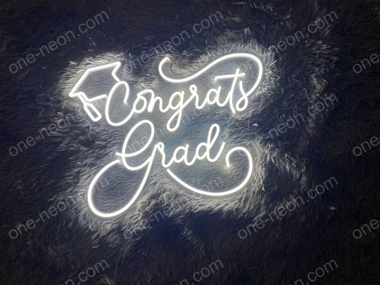 Congrats Grad | LED Neon Sign